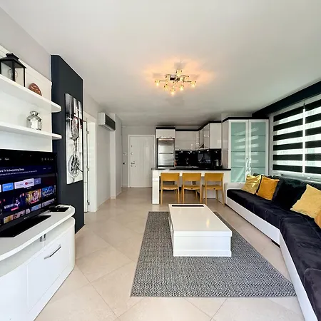 Sa Apartments! Beachfront With Sea View & Pool Apartment Alanya