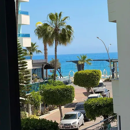 شقة Sa Apartments! Beachfront With Sea View & Pool ألانيا