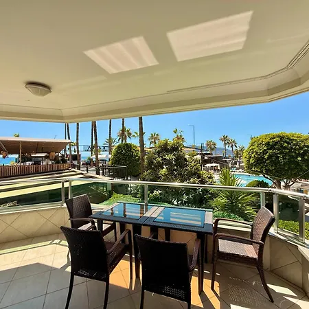 Sa Apartments! Beachfront With Sea View & Pool Daire *