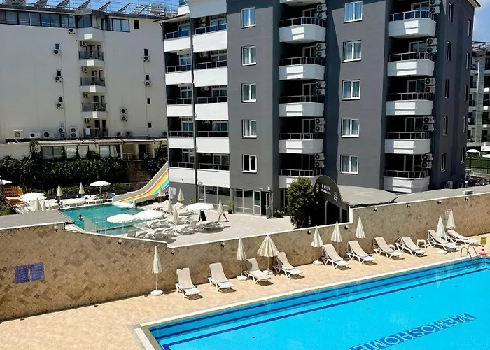 شقة Sa Apartments! Beachfront With Sea View & Pool ألانيا